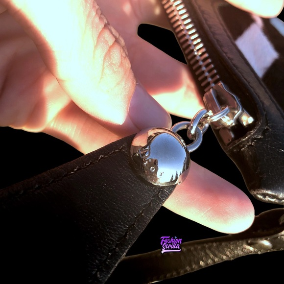 Christian Dior Soft Babe Calf Hair Zebra Animal Vintage JazzClub Collection Bag - Picture 8 of 16